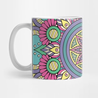 mandala-design, mandala-art, geometric, abstract, mandala and spirituality, colorful, rainbow, mandala pattern, mandala flower patterns, Flower Mandala ,Spirituality Mug